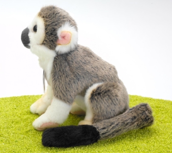 Plüschtier Äffchen grau 17cm