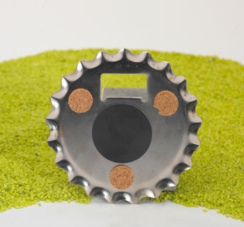 3in1 Flaschenöffner Bieröffner Untersetzer mit Magnet - BFF Beer Friends Forever