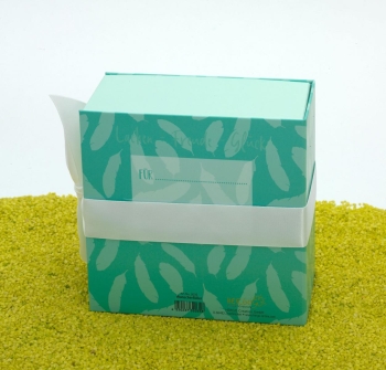 Geschenkschachtel mit Schleife - Wunscherfüller 13 x 13 cm