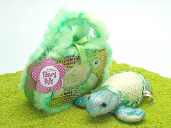 Fancy Pals Plüschtier Schildkröte in der Tasche 20,5cm