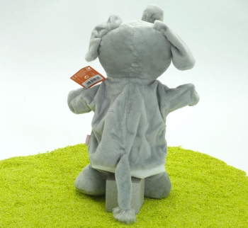 Handpuppe mit Beinen Elefant