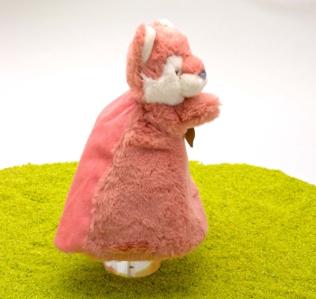 ebba Eco Schmusetuch aus Plüsch Francis Fuchs in rot
