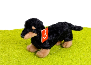 Plüschtier Mini Flopsie Dackel braun-schwarz 20,5cm