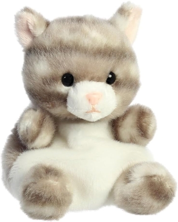 Palm Pals Plüschfigur Silver Kitty Cat (Katze) 13cm