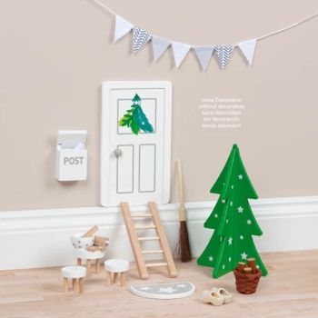 Wichteltür mit Accessoires (22 Teile)