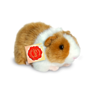Plüschtier Meerschweinchen gold-weiß 20cm
