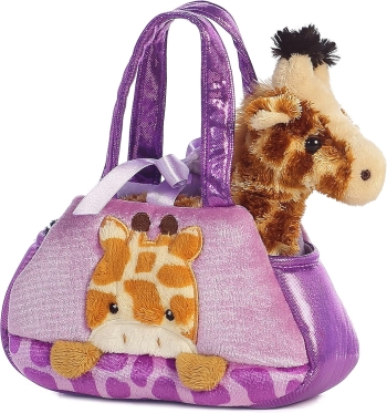 Fancy Pals Plüschtier Peek-a-Boo Giraffe in der Tasche 20,5cm