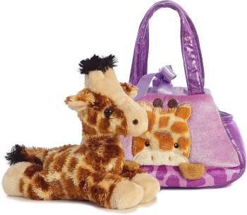 Fancy Pals Plüschtier Peek-a-Boo Giraffe in der Tasche 20,5cm
