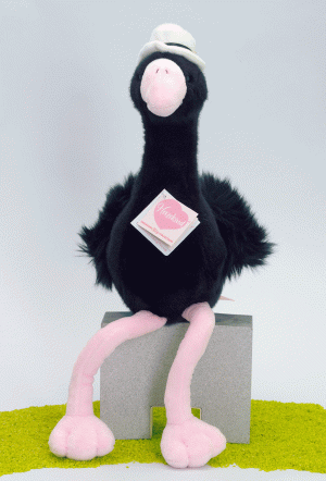 Plüschtier Schwan Stary Night schwarz 40cm