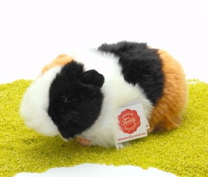 Plüschtier Meerschweinchen dreifarbig 20cm