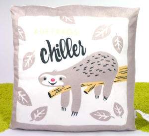 Kissen aus Plüsch Faultier (Auftragschiller)