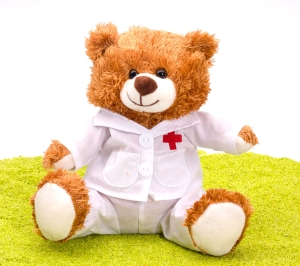 Plüschtier Teddybär Doktor 23 cm