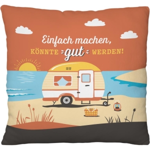 Kissen aus Plüsch Meer