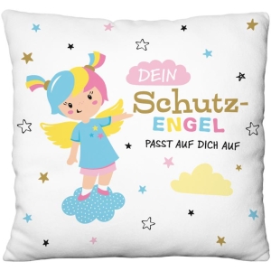 Kissen aus Plüsch Engel ( Schutzengel)