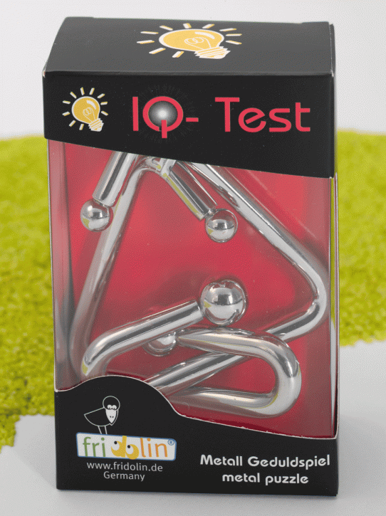 IQ Test Geduldspiel aus Metall - Wirr Warr