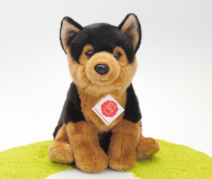Plüschtier Hund Schäferhund Welpe sitzend 30cm