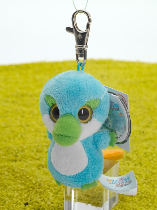 Yoohoo Schlüsselanhänger mit Karabinerhaken Schnabeltier Tiki 7,5cm