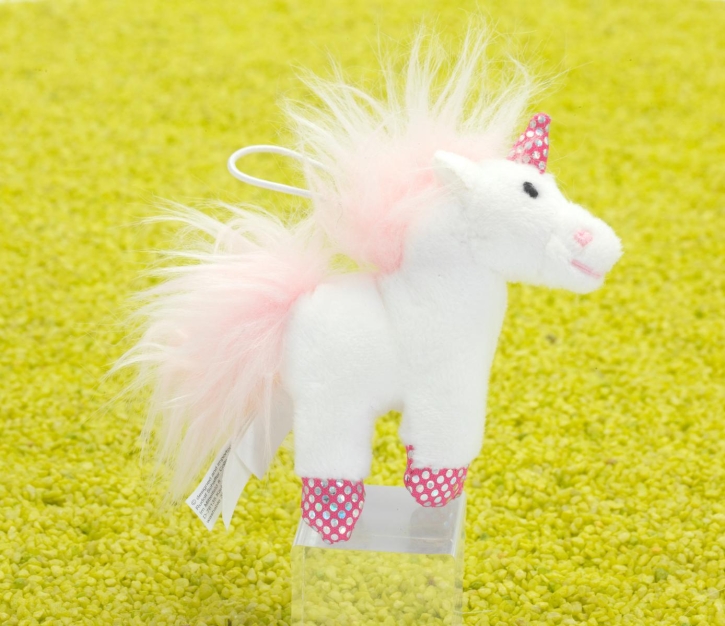 Schlüsselanhänger Supermini Dreamworld Einhorn pink 6cm