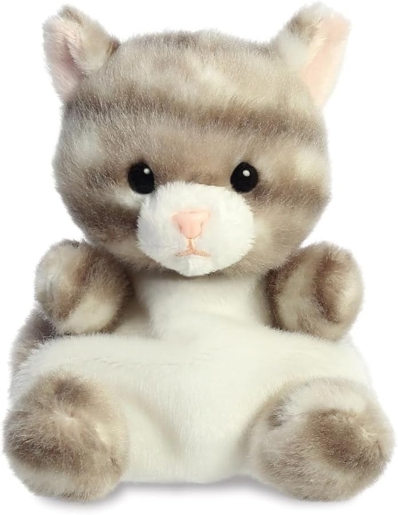 Palm Pals Plüschfigur Silver Kitty Cat (Katze) 13cm